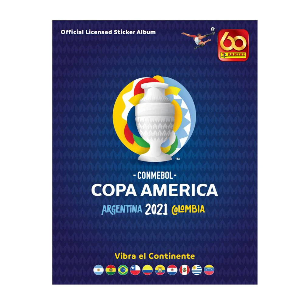 Álbum Oficial Tapa Dura Conmebol Copa América 2021