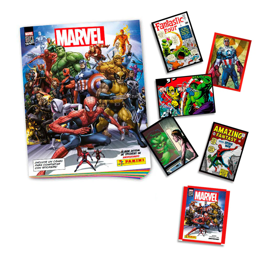 Completación Marvel 80Th Years