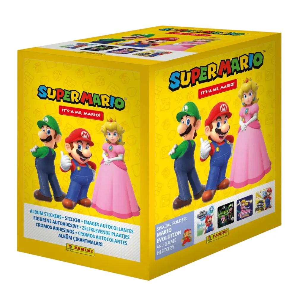CAJITA DE SOBRES X 50 SUPER MARIO 2 2025