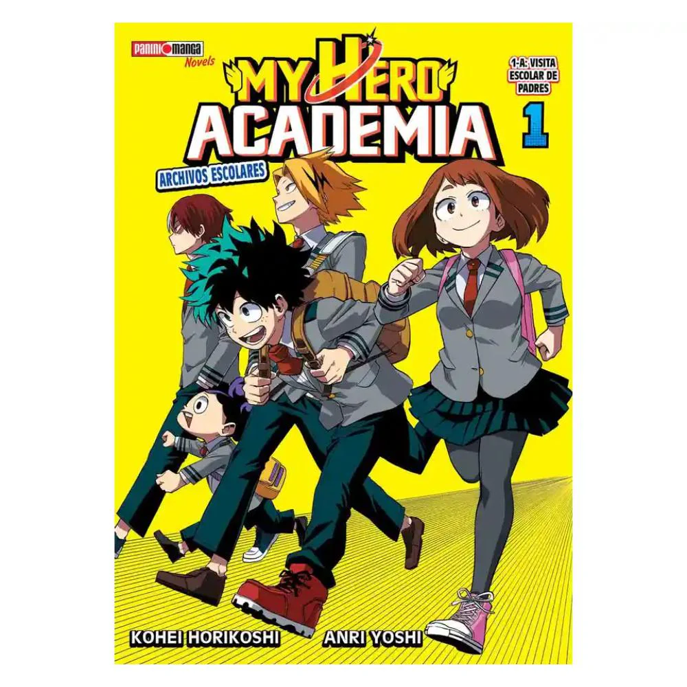 My Hero Academia Archivos Escolares Novela N.01